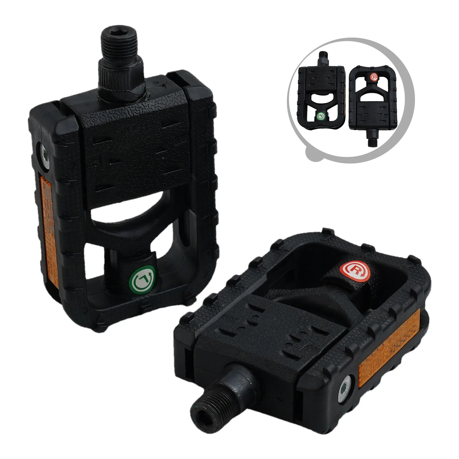 A Pair Pedals Plastic Folding Pedals Bike Convenient Foldable Bike Components Versatile Design Practical Cycling Accessories
A Pair Pedals Plastic Folding Pedals Bike Convenient Foldable Bike Components Versatile Design Practical Cycling Accessories