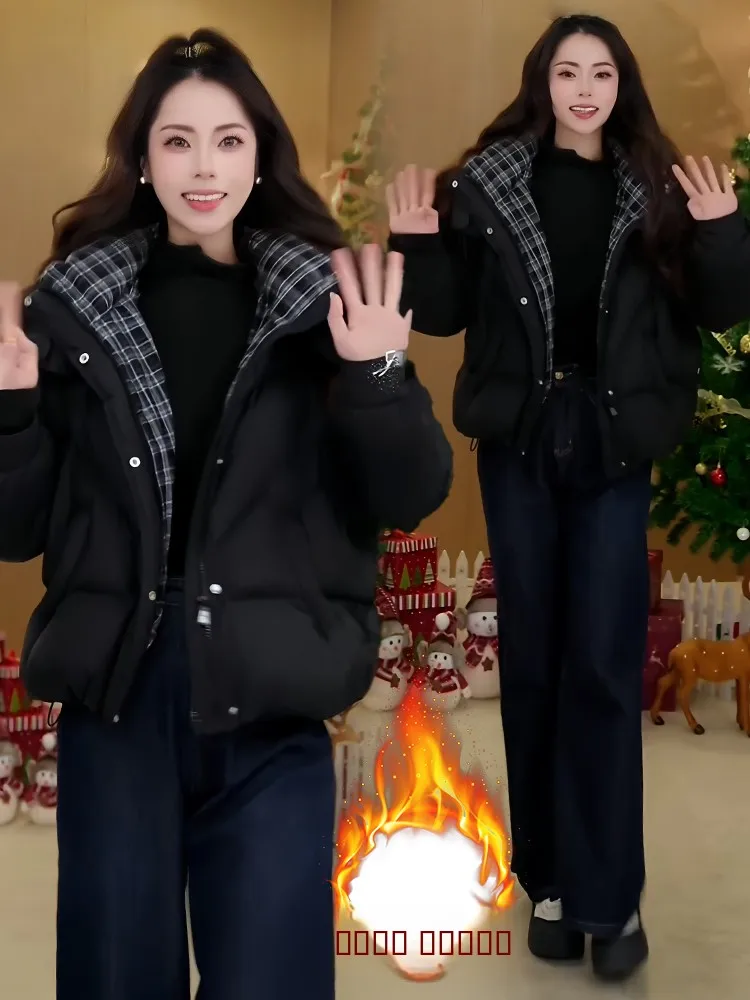 Уникальная женская хлопковая куртка Sli, зимняя утепленная теплая куртка с флисовой подкладкой, короткое пальто в корейском стиле, свободный крой, на молнии
Уникальная женская хлопковая куртка Sli, зимняя утепленная теплая куртка с флисовой подкладкой, короткое пальто в корейском стиле, свободный крой, на молнии