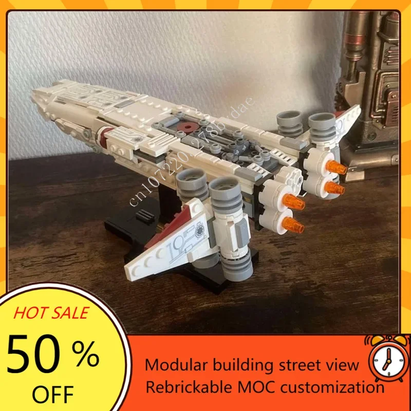 508PCS Original Onyx Cinder Midi-Scale Space War Military MOC SpaceShip Battle Model Custom Puzzles DIY Education Model Toy Gift
508PCS Original Onyx Cinder Midi-Scale Space War Military MOC SpaceShip Battle Model Custom Puzzles DIY Education Model Toy Gift