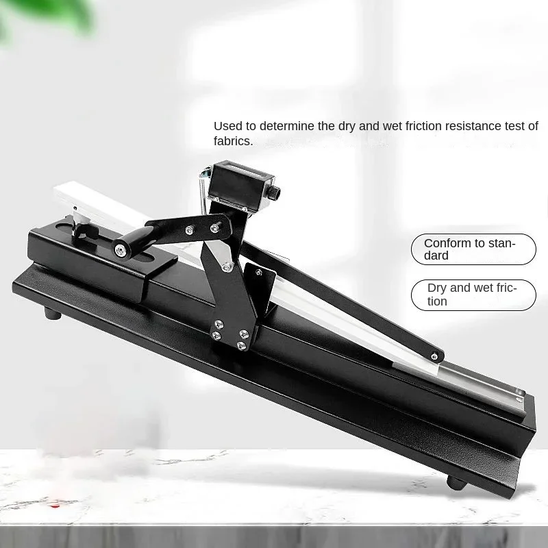 Hot sales -M10 Dry/Wet Color Fastness Rubbing Tester Dry and Wet Hand-operated Rubbing Color Fastness Testing Machine
Hot sales -M10 Dry/Wet Color Fastness Rubbing Tester Dry and Wet Hand-operated Rubbing Color Fastness Testing Machine