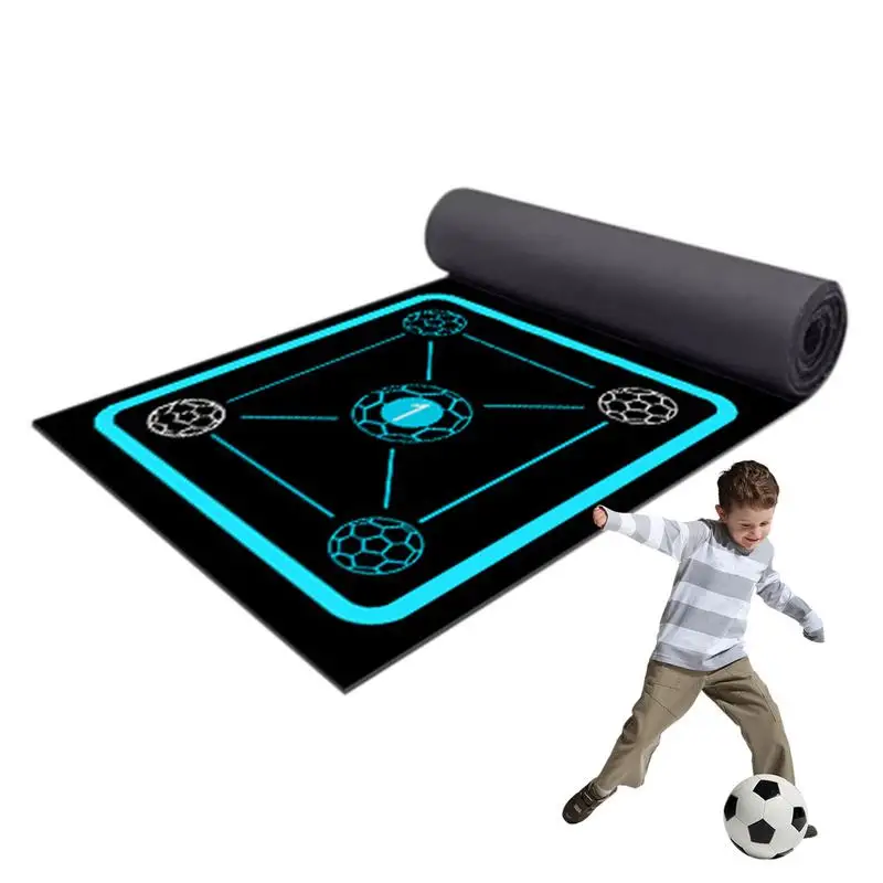 Soccer Mat Footstep Soccer Training Agility Soft Pad Portable Non-Slip Lightweight Silent Equipment For Youth Trainer Team
Soccer Mat Footstep Soccer Training Agility Soft Pad Portable Non-Slip Lightweight Silent Equipment For Youth Trainer Team
