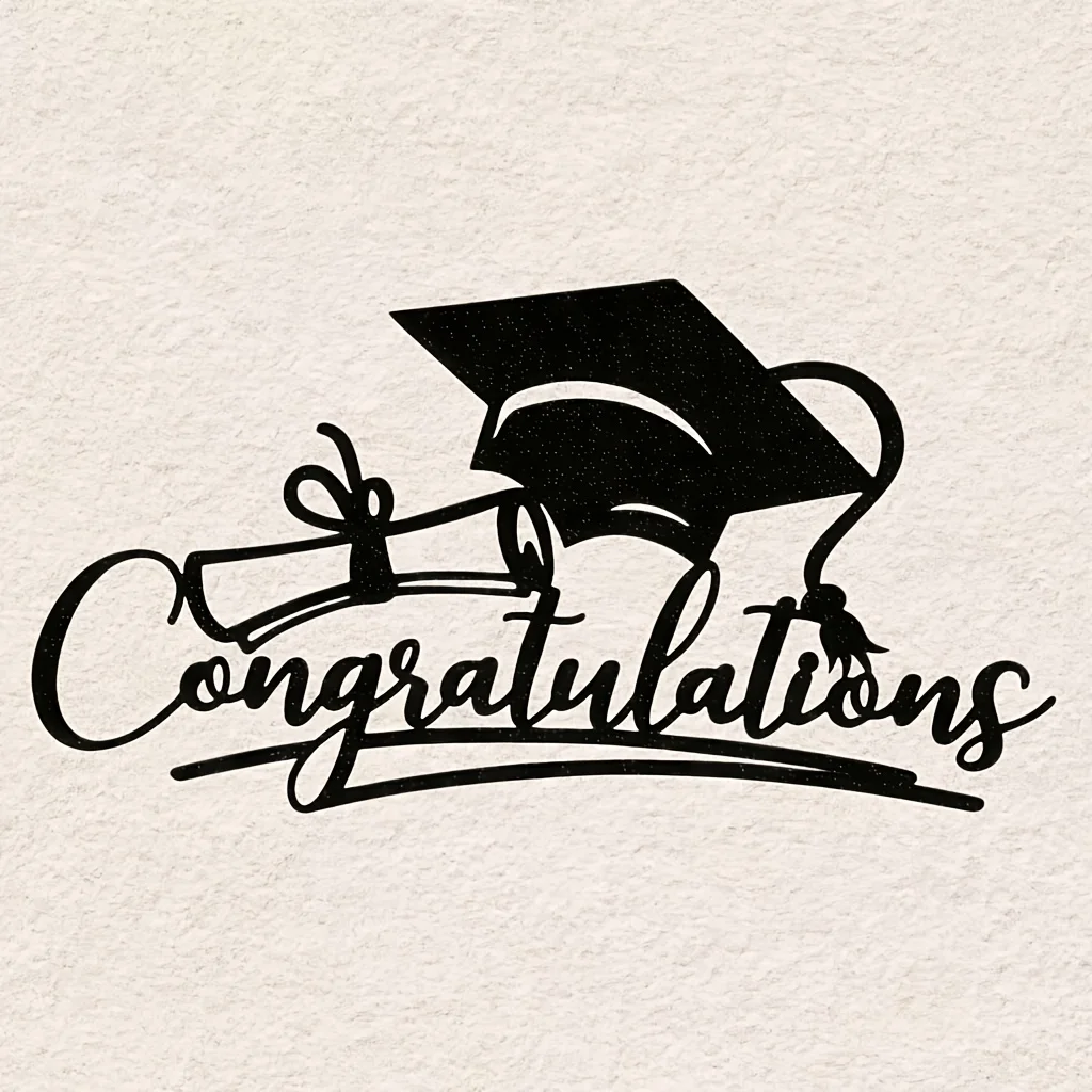 Graduation Cap Congratulations Vinyl Sticker, 2026 Grad Party Decor Decal for Car Laptop Door Glass Wall
Graduation Cap Congratulations Vinyl Sticker, 2026 Grad Party Decor Decal for Car Laptop Door Glass Wall