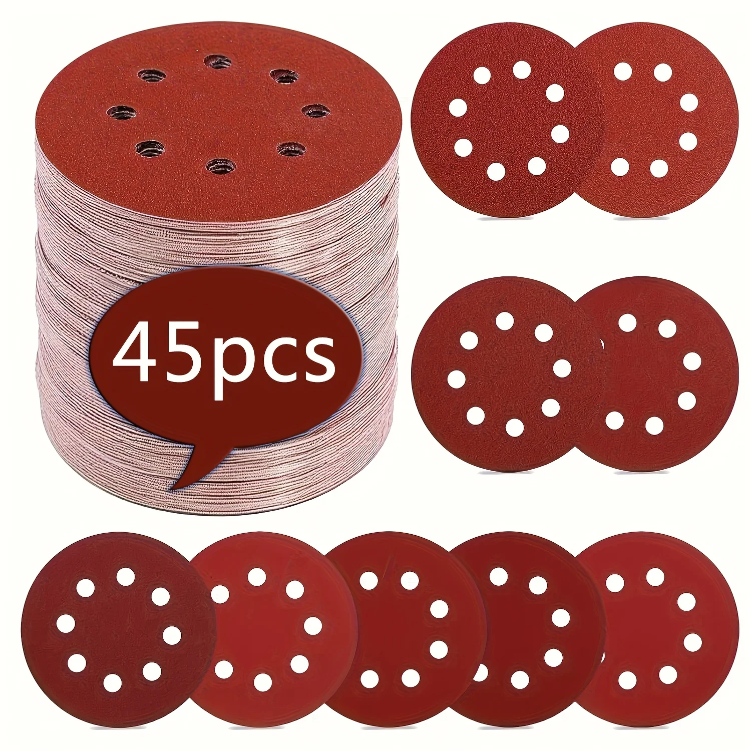 8 Hole 125mm Sandpaper Woodworking Metal Grinding Disc Abrasive Polishing Tool 40/1000/2000 Grit Sanding Discs
8 Hole 125mm Sandpaper Woodworking Metal Grinding Disc Abrasive Polishing Tool 40/1000/2000 Grit Sanding Discs