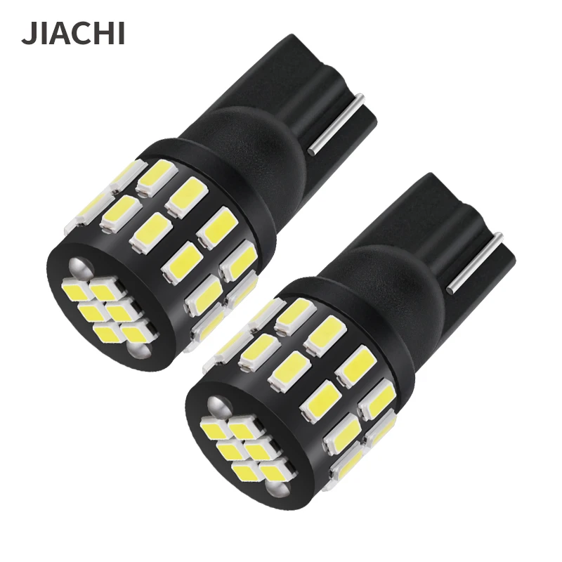 Jiachi 10PCS T10 W5W Led Bulb For Car Auto Accessories Interior Reading Light Trunk Lamp 3014SMD 194 168 501 12-24V Cool White
Jiachi 10PCS T10 W5W Led Bulb For Car Auto Accessories Interior Reading Light Trunk Lamp 3014SMD 194 168 501 12-24V Cool White