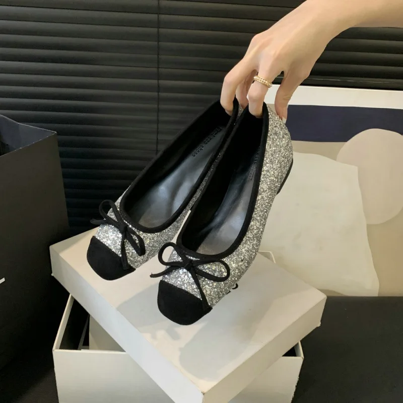 Женская обувь, осенние балетки, сабо с круглым носком, сабо на платформе с бантом и неглубоким носком, женская обувь разных цветов, осень-лето, блестящая обувь
Женская обувь, осенние балетки, сабо с круглым носком, сабо на платформе с бантом и неглубоким носком, женская обувь разных цветов, осень-лето, блестящая обувь