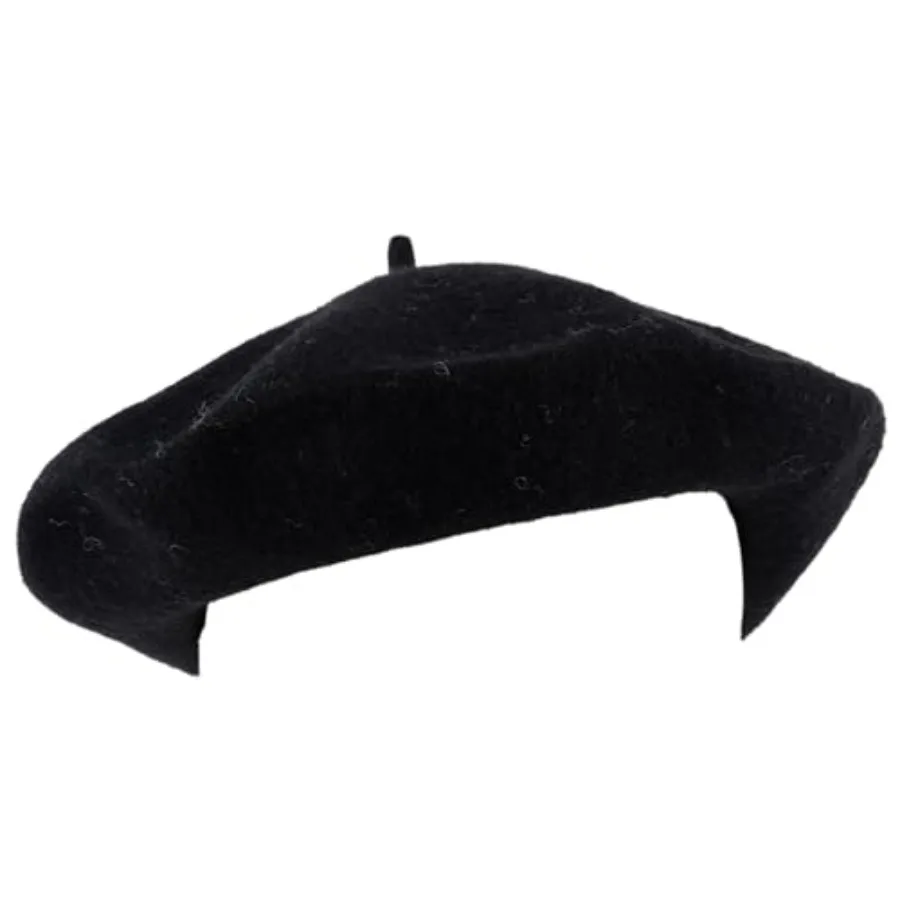 Wool Blend French Beret for Men and Women in Plain Colours
Wool Blend French Beret for Men and Women in Plain Colours