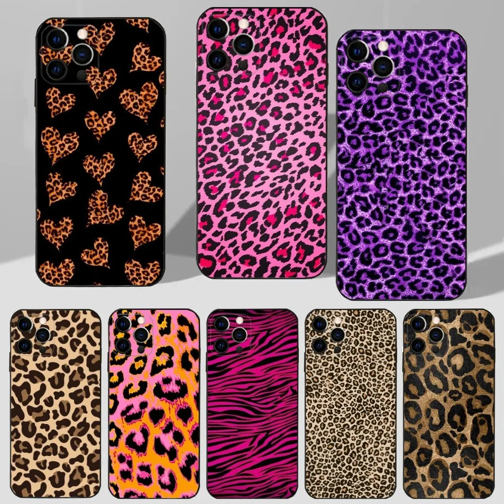 L-Leopard Print Phone Case For iPhone 16,15,14,13,12,11 Plus,Pro Max,XS,X,XR,SE,Mini,8,7 Soft Silicone Black Cover
L-Leopard Print Phone Case For iPhone 16,15,14,13,12,11 Plus,Pro Max,XS,X,XR,SE,Mini,8,7 Soft Silicone Black Cover