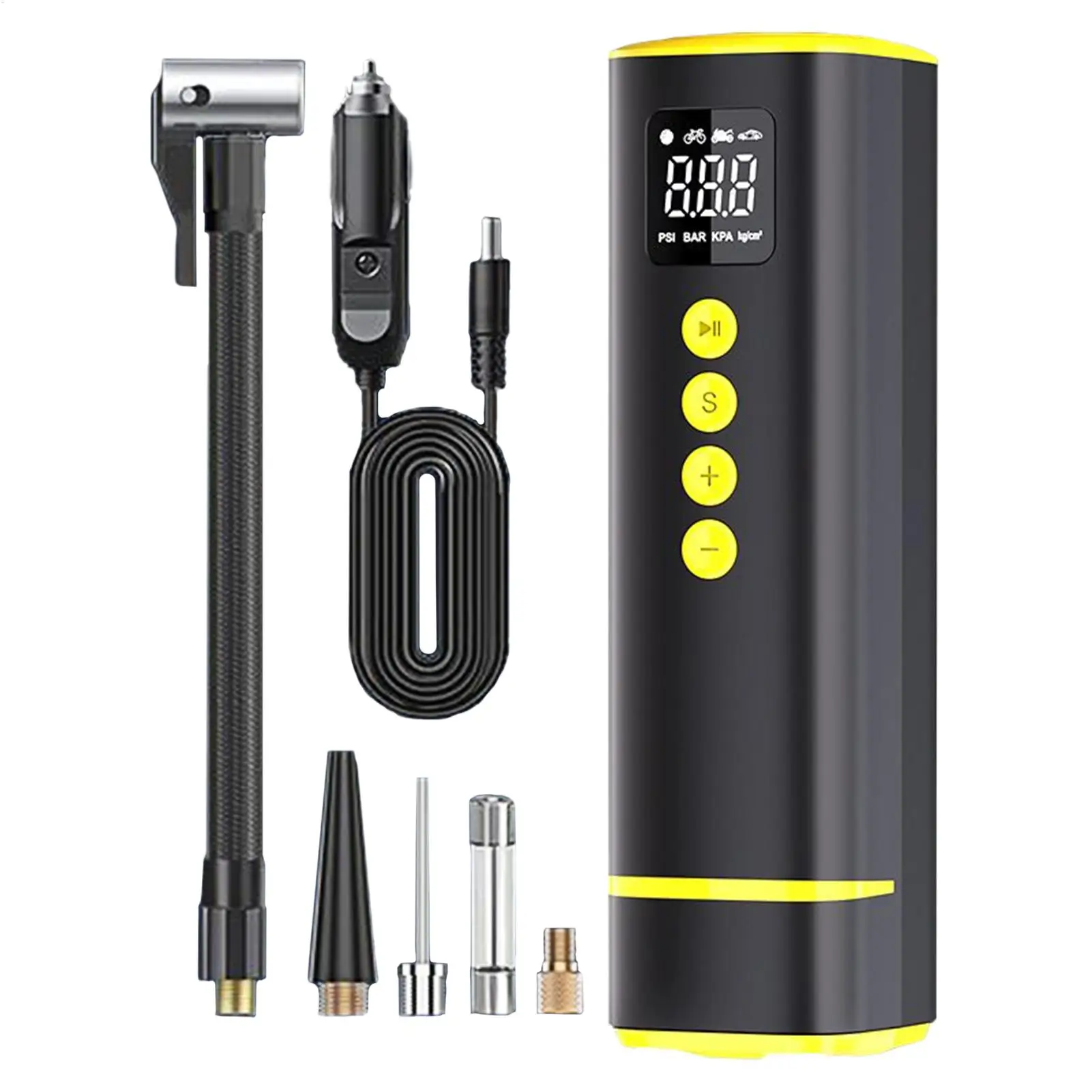 Portable Air Compressor Cordless Air Pump Electric Tyre Pressure Gauge Cordless For Motorcycle Truck Bicycle Wheel Car Bike
Portable Air Compressor Cordless Air Pump Electric Tyre Pressure Gauge Cordless For Motorcycle Truck Bicycle Wheel Car Bike