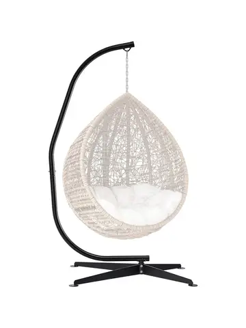 Hammock Chair Stand Hanging Chair Stand- Steel Sensory Swing Stand- Weather & Rust Resistant C Stand- Adjustable Portable