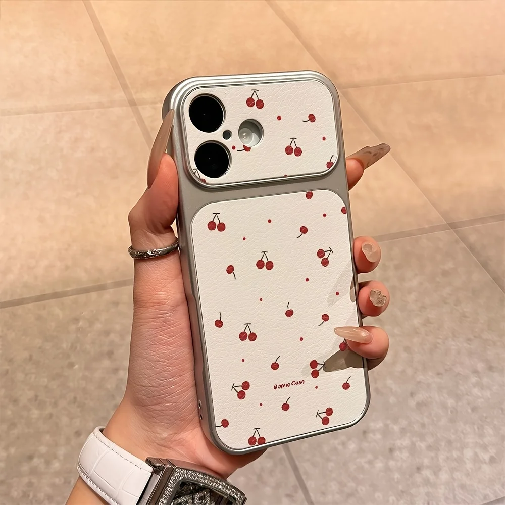 Full screen cherry phone case suitable for iPhone 17, 16, 15, 14, 13, 12, 11 Pro/Max/Plus anti drop and shockproof back cover
Full screen cherry phone case suitable for iPhone 17, 16, 15, 14, 13, 12, 11 Pro/Max/Plus anti drop and shockproof back cover