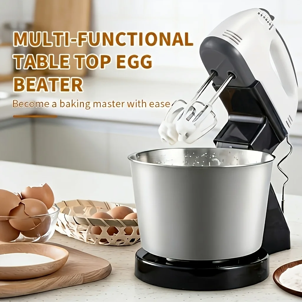 Stand Mixer 5-Speed Electric Food Blender Cake Dough Kneading Machine Cream Egg Beater for Baking Professional US Plug
Stand Mixer 5-Speed Electric Food Blender Cake Dough Kneading Machine Cream Egg Beater for Baking Professional US Plug
