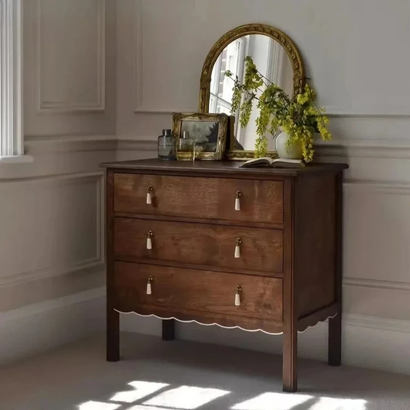 K North retro black walnut chest cabinet solid wood multi-layer cabinet antique bedroom design storage locker
K North retro black walnut chest cabinet solid wood multi-layer cabinet antique bedroom design storage locker