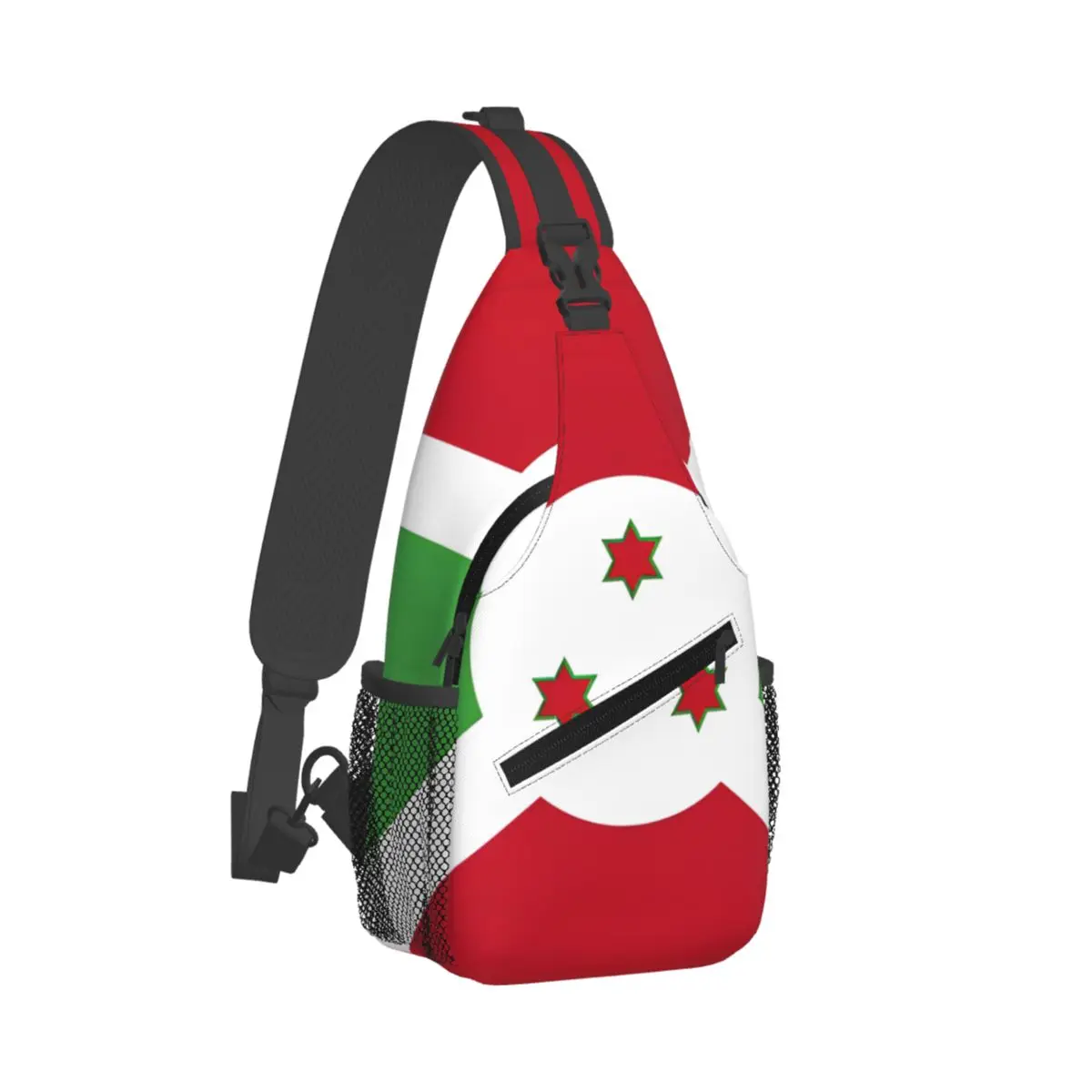 Flag Of Burundi Crossbody Sling Bags Pattern Chest Bag Shoulder Backpack Daypack for Hiking Travel Travel Pack
Flag Of Burundi Crossbody Sling Bags Pattern Chest Bag Shoulder Backpack Daypack for Hiking Travel Travel Pack