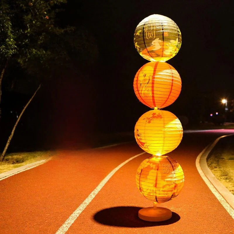 Creative Decorative Paper Lanterns Festive Atmosphere Scene Decoration Hanging Ornaments Large Size Plastic Covered Paper
Creative Decorative Paper Lanterns Festive Atmosphere Scene Decoration Hanging Ornaments Large Size Plastic Covered Paper