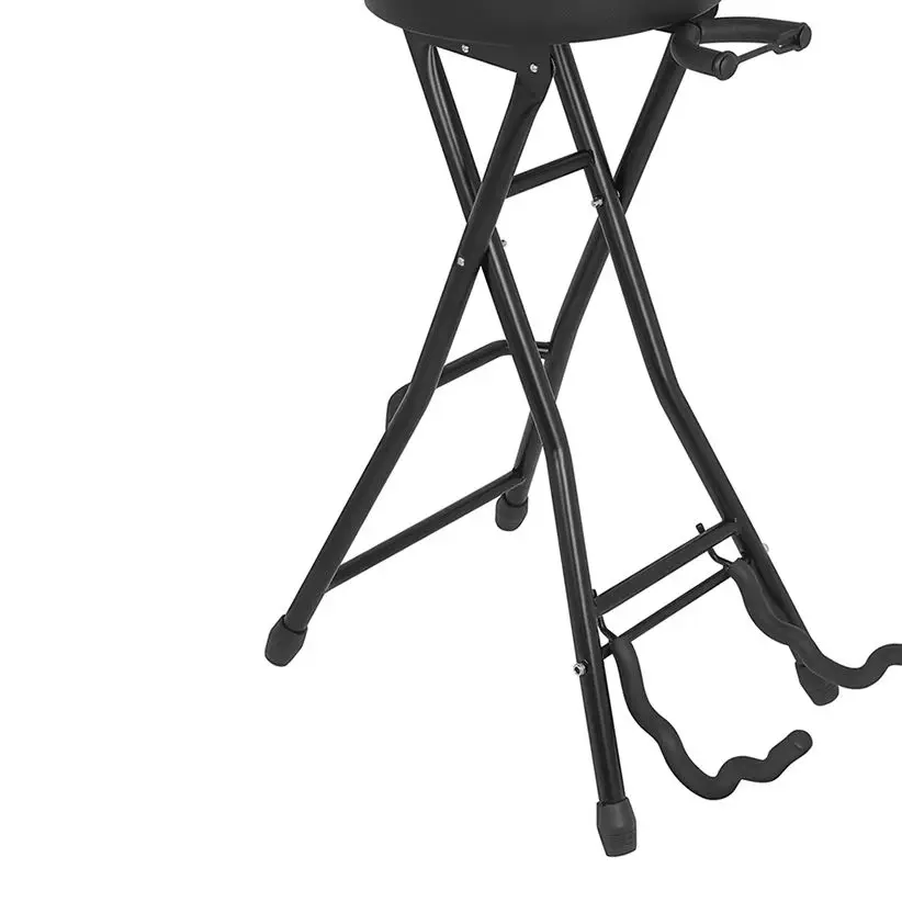 Guitar Bass Stool with Padded Cushion Foldable Guitar Bracket Stand Hold Performance Chair String Instruments Parts Accessories
Guitar Bass Stool with Padded Cushion Foldable Guitar Bracket Stand Hold Performance Chair String Instruments Parts Accessories