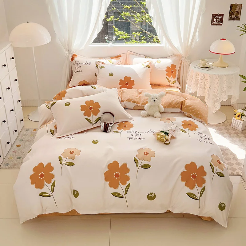 Plant Cashmere Thickened Brushed Duvet Cover, Soft Skin-Friendly Zipper Bedding Quilt Cover, Multiple Cute Prints for Bedroom
Plant Cashmere Thickened Brushed Duvet Cover, Soft Skin-Friendly Zipper Bedding Quilt Cover, Multiple Cute Prints for Bedroom