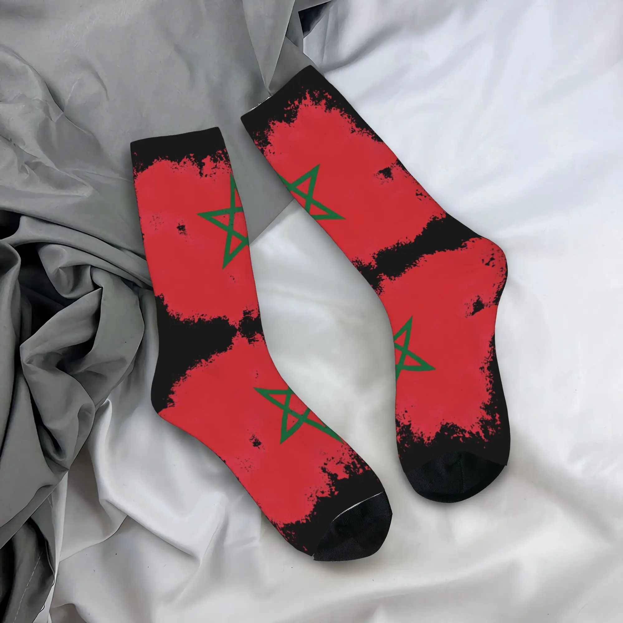 Marokko Morocco Flag Socks Korean Stockings Men Warm Soft Running Socks Autumn Design Non Skid Socks
Marokko Morocco Flag Socks Korean Stockings Men Warm Soft Running Socks Autumn Design Non Skid Socks