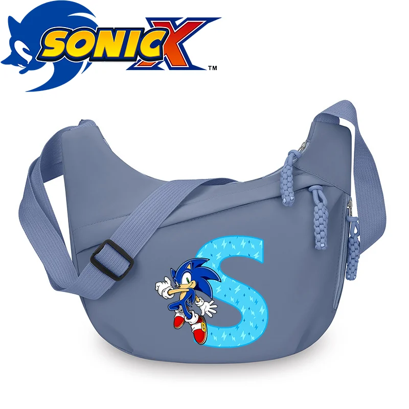Cute Cartoon Sonics Crossbody Bag Anime Character Shadow Blue Pattern Large-capacity Portable All-match 2026 New Outdoor Fashion
Cute Cartoon Sonics Crossbody Bag Anime Character Shadow Blue Pattern Large-capacity Portable All-match 2026 New Outdoor Fashion