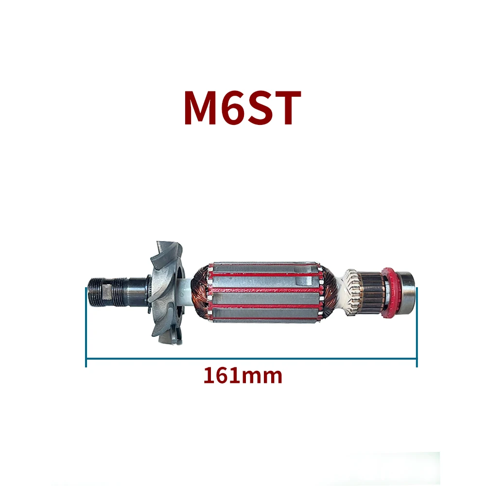 Armature for HIKOKI M6ST trimmer rotor motor angle grinder spare part replacement
Armature for HIKOKI M6ST trimmer rotor motor angle grinder spare part replacement