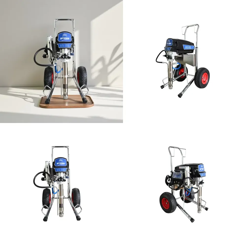 High Efficiency High Pressure Airless Paint Sprayer Machine with Brushless Motor and 5000W for Professional Painting
High Efficiency High Pressure Airless Paint Sprayer Machine with Brushless Motor and 5000W for Professional Painting