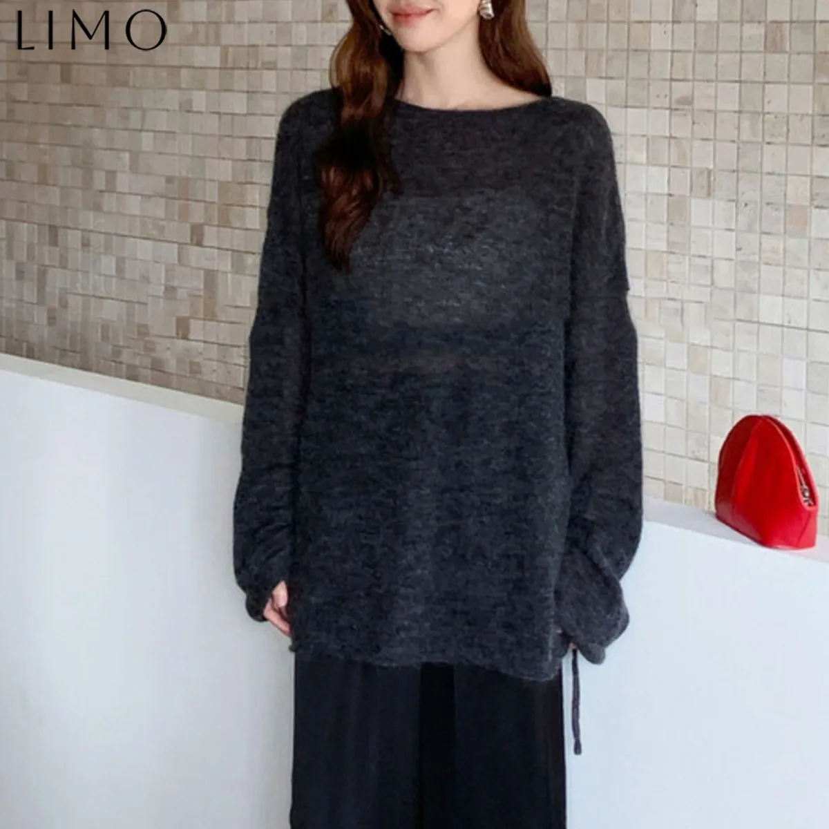 LIMO Eco-Friendly Versatile Knit Sweater Women 2025 Long Sleeve Pullover with Adjustable Waist Rope Sustainable Casual Wear
LIMO Eco-Friendly Versatile Knit Sweater Women 2025 Long Sleeve Pullover with Adjustable Waist Rope Sustainable Casual Wear