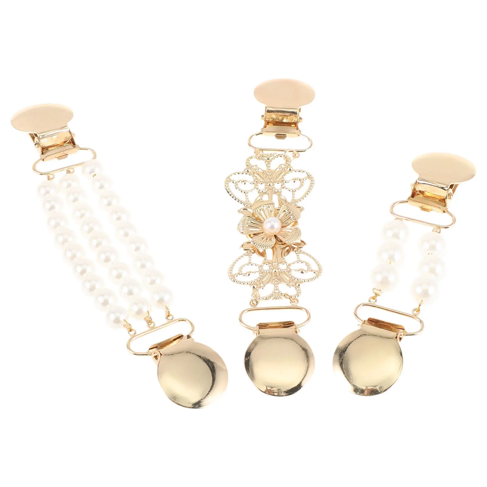 3Pcs Decorative Scarf Clips Women Vintage Pearl Clothing Cinch Clip Sweater Cardigan Shawl Fastener Elegant Minimalist Geometric
3Pcs Decorative Scarf Clips Women Vintage Pearl Clothing Cinch Clip Sweater Cardigan Shawl Fastener Elegant Minimalist Geometric