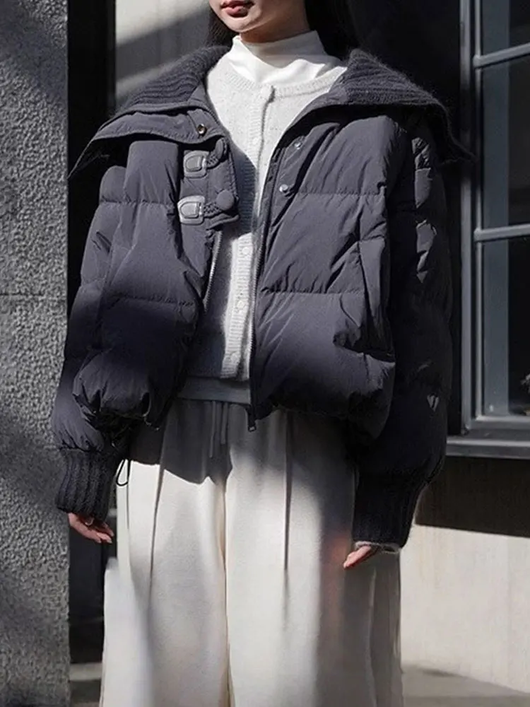 Faionable ort Knitted Splice Cotton Jaet Women's Winter New Arrival Premium Bread Sle Outerwear Comfortable Loose Fit
Faionable ort Knitted Splice Cotton Jaet Women's Winter New Arrival Premium Bread Sle Outerwear Comfortable Loose Fit