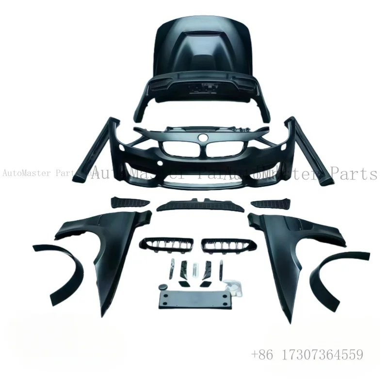 Widebody Kit for BMW F30 F31 F32 F35 to F80 F81 F82 and M3 M4 Including Widebody Wheel Arches and Front and Rear Bumper Kits
Widebody Kit for BMW F30 F31 F32 F35 to F80 F81 F82 and M3 M4 Including Widebody Wheel Arches and Front and Rear Bumper Kits