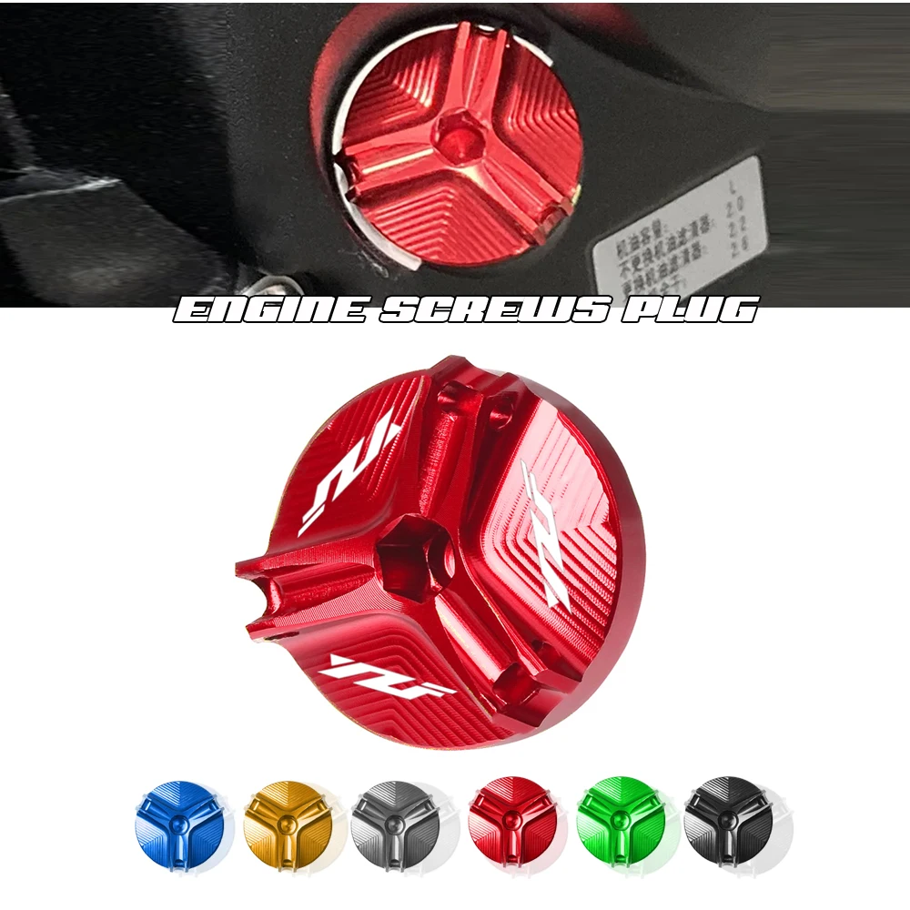 CNC Motorcycle M28*3.0 Aluminum Engine Screw Plug Oil Cup Fuel Filler Tank Cap Cover For YAMAHA YZF R1 R25 R3 R6 R125 R7
CNC Motorcycle M28*3.0 Aluminum Engine Screw Plug Oil Cup Fuel Filler Tank Cap Cover For YAMAHA YZF R1 R25 R3 R6 R125 R7