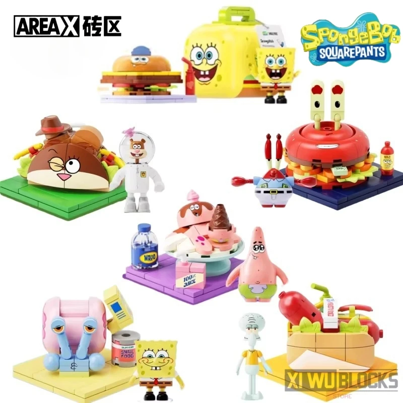 SpongeBob SquarePants Anime Building Blocks Patrick Star Sandy Cheeks Food Series Assembled Toys Puzzle Model Ornament Gift
SpongeBob SquarePants Anime Building Blocks Patrick Star Sandy Cheeks Food Series Assembled Toys Puzzle Model Ornament Gift