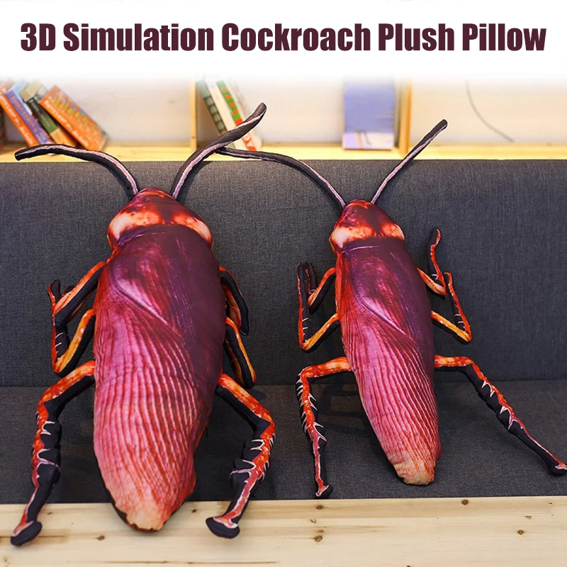 Props Insect Nap Toy Cockroach Pillow Home Sofa Pillow Animal Insect Fun Car Decoration Play Stuffed Throw Pillow
Props Insect Nap Toy Cockroach Pillow Home Sofa Pillow Animal Insect Fun Car Decoration Play Stuffed Throw Pillow