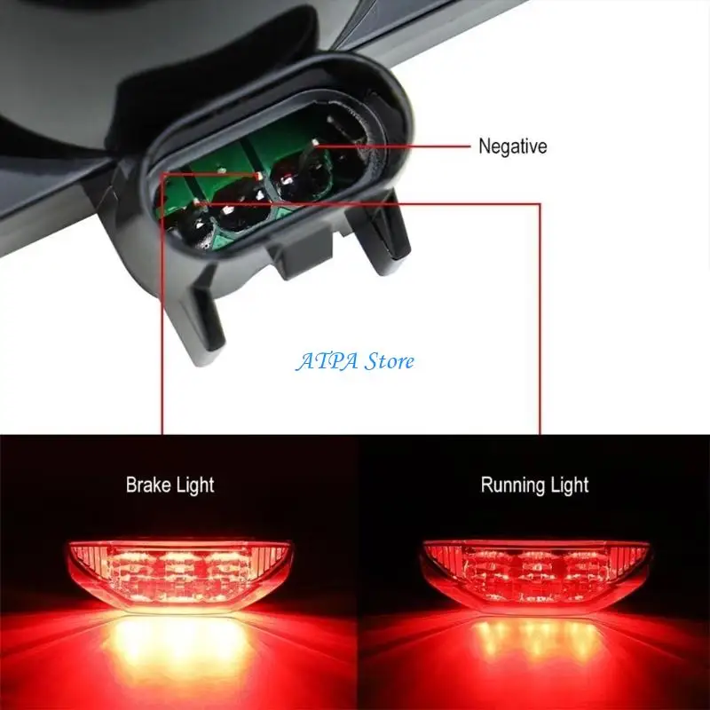 U13C Taillight Brake Lamp Replacement Accessory for TRX500 ATV Motorcycle Tail Light
U13C Taillight Brake Lamp Replacement Accessory for TRX500 ATV Motorcycle Tail Light
