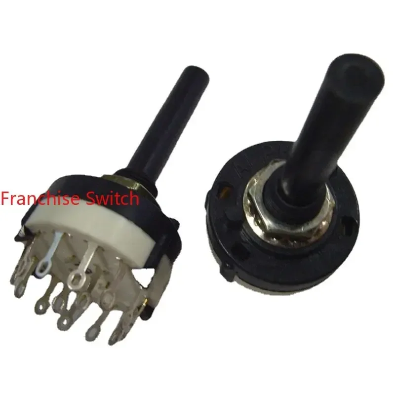 10PCS Plastic SR2611F-0206 Band Switch Rotation 2 Knife 6 Gears 38 Axes
10PCS Plastic SR2611F-0206 Band Switch Rotation 2 Knife 6 Gears 38 Axes