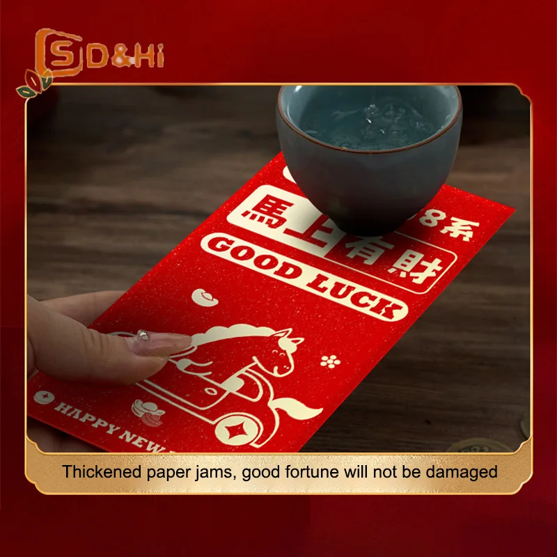 6Pcs/set Chinese New Year Money Envelope Lucky Red Pockets 2026 Horse Year Red Envelope Spring Festival Marriage Birthday Envelo
6Pcs/set Chinese New Year Money Envelope Lucky Red Pockets 2026 Horse Year Red Envelope Spring Festival Marriage Birthday Envelo