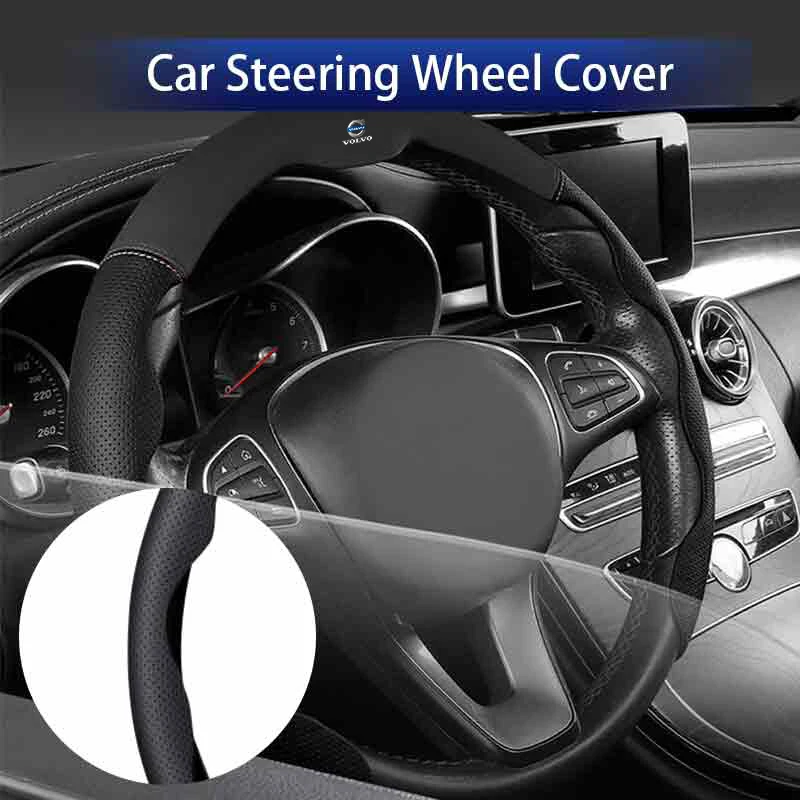 Car Stickers Carbon Fiber Pattern U-shaped Steering Wheel Cover For Volvo AWD C30 C70 S60 S80 S90 T6 V40 V50 V60 V90 XC60 XC90
Car Stickers Carbon Fiber Pattern U-shaped Steering Wheel Cover For Volvo AWD C30 C70 S60 S80 S90 T6 V40 V50 V60 V90 XC60 XC90