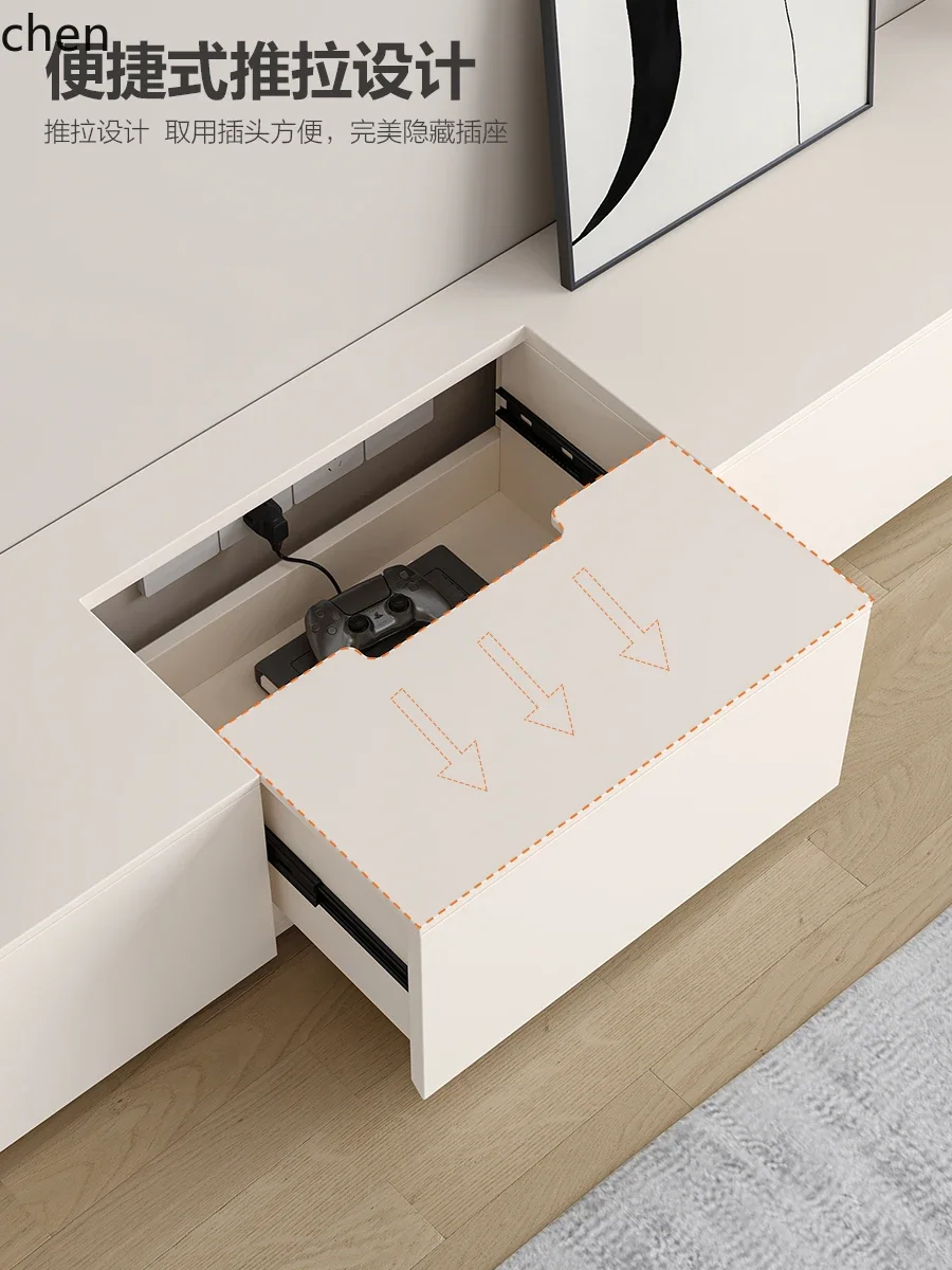 TQH6.23 solid wood paint floor TV cabinet small apartment living room modern simple TV cabinet
TQH6.23 solid wood paint floor TV cabinet small apartment living room modern simple TV cabinet