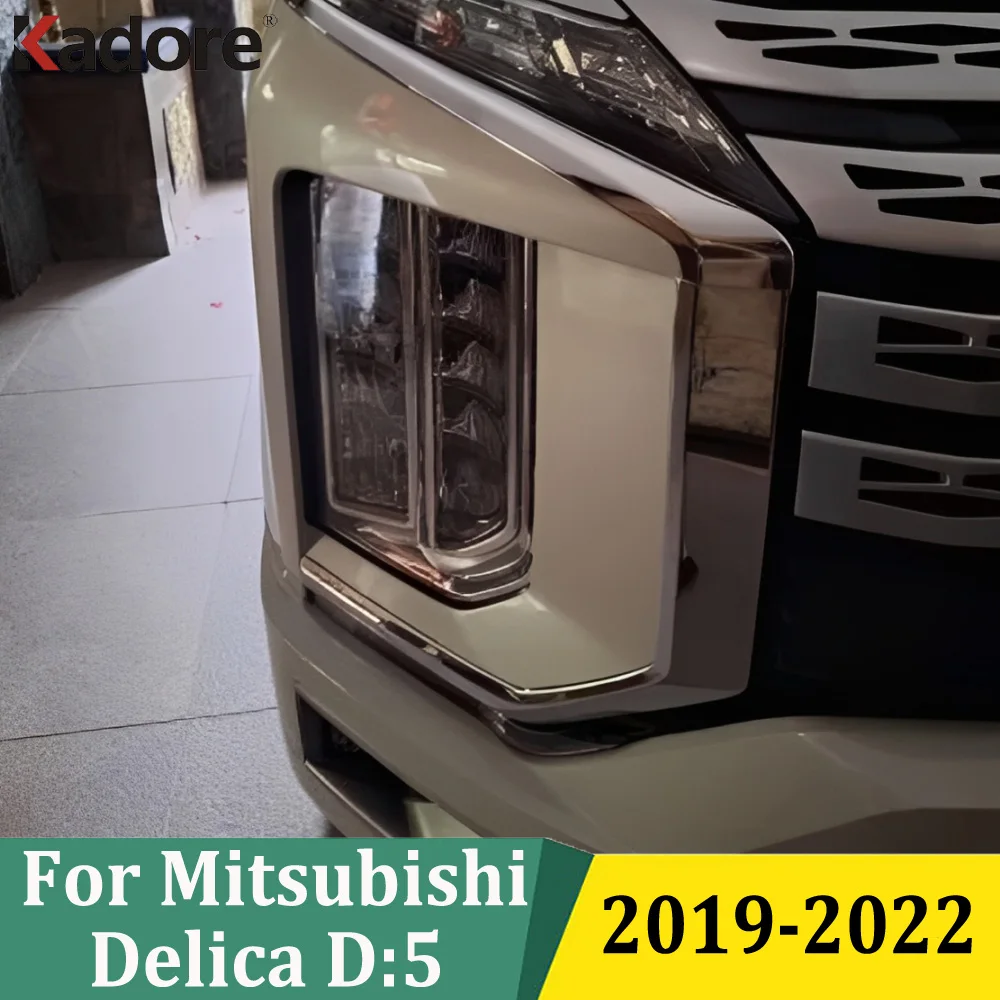 For Mitsubishi Delica D:5 2019 2020 2021 2022 Chrome Headlight Eyebrow Strips Front Head Lamp Cover Trim Car Styling Accessories
For Mitsubishi Delica D:5 2019 2020 2021 2022 Chrome Headlight Eyebrow Strips Front Head Lamp Cover Trim Car Styling Accessories
