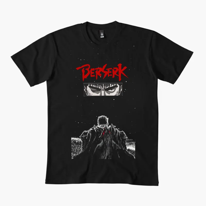 0325 Guts Berserk Japanese Anime Gift t shirt 100% cotton print clothing Swordsman Manga Graphic Tee Y2K clothes Large size Tops
0325 Guts Berserk Japanese Anime Gift t shirt 100% cotton print clothing Swordsman Manga Graphic Tee Y2K clothes Large size Tops