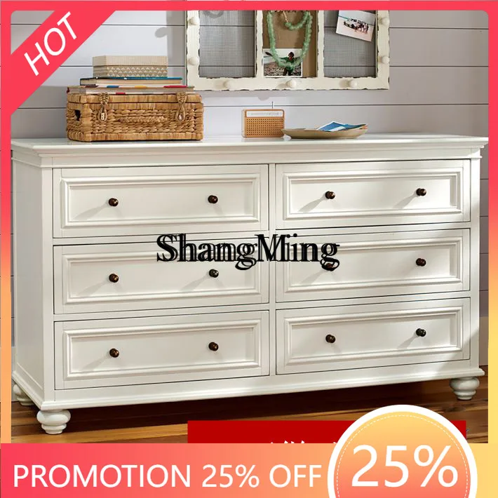 FG good-looking all solid wood six-chest cabinet living room bedroom modern simple solid wood locker
FG good-looking all solid wood six-chest cabinet living room bedroom modern simple solid wood locker