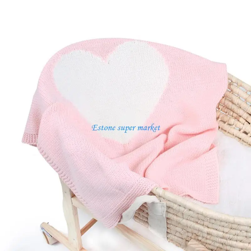 090B 95x75cm Baby Stroller Crib Knitted Blanket Infants Love Heart Warm Bedding Quilts Newborn Toddler
090B 95x75cm Baby Stroller Crib Knitted Blanket Infants Love Heart Warm Bedding Quilts Newborn Toddler