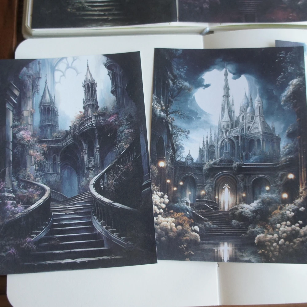 30 Sheet Horror Story Black Castle Background Design Craft Paper Gift Decoration Scrapbooking Handmade DIY
30 Sheet Horror Story Black Castle Background Design Craft Paper Gift Decoration Scrapbooking Handmade DIY