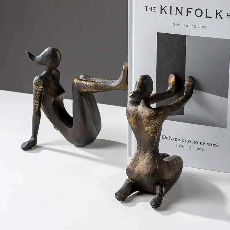 Modern Thinker Girl Statue, Abstract Character Decoration, Library, Book Backrests, Tabletop Ornaments, Character Sculptures
Modern Thinker Girl Statue, Abstract Character Decoration, Library, Book Backrests, Tabletop Ornaments, Character Sculptures