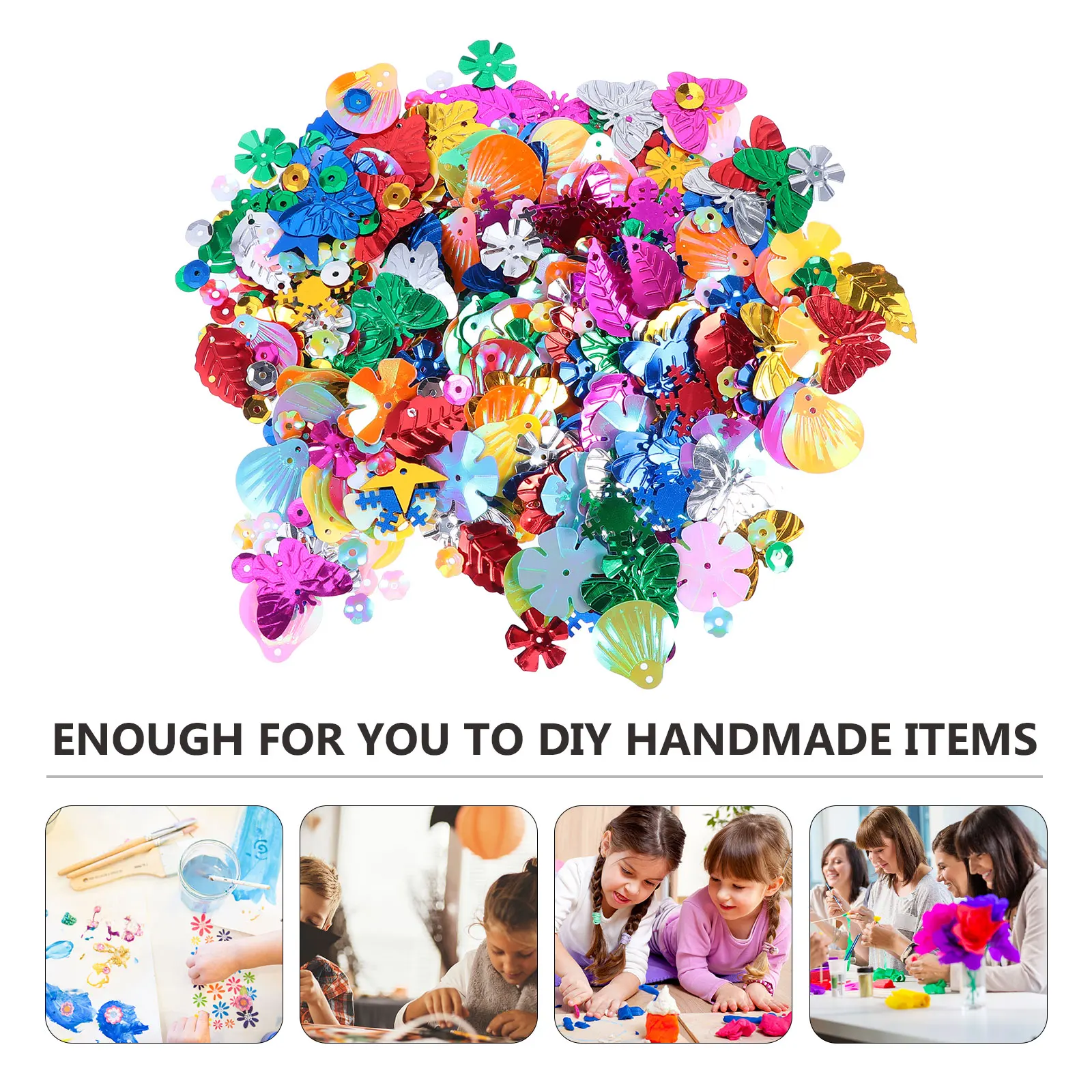Assorted Metal Sequins Shells Beads 2 Packs for Crafting Sewing DIY Decorations Handmade Ornaments Easy Fixing Holes
Assorted Metal Sequins Shells Beads 2 Packs for Crafting Sewing DIY Decorations Handmade Ornaments Easy Fixing Holes