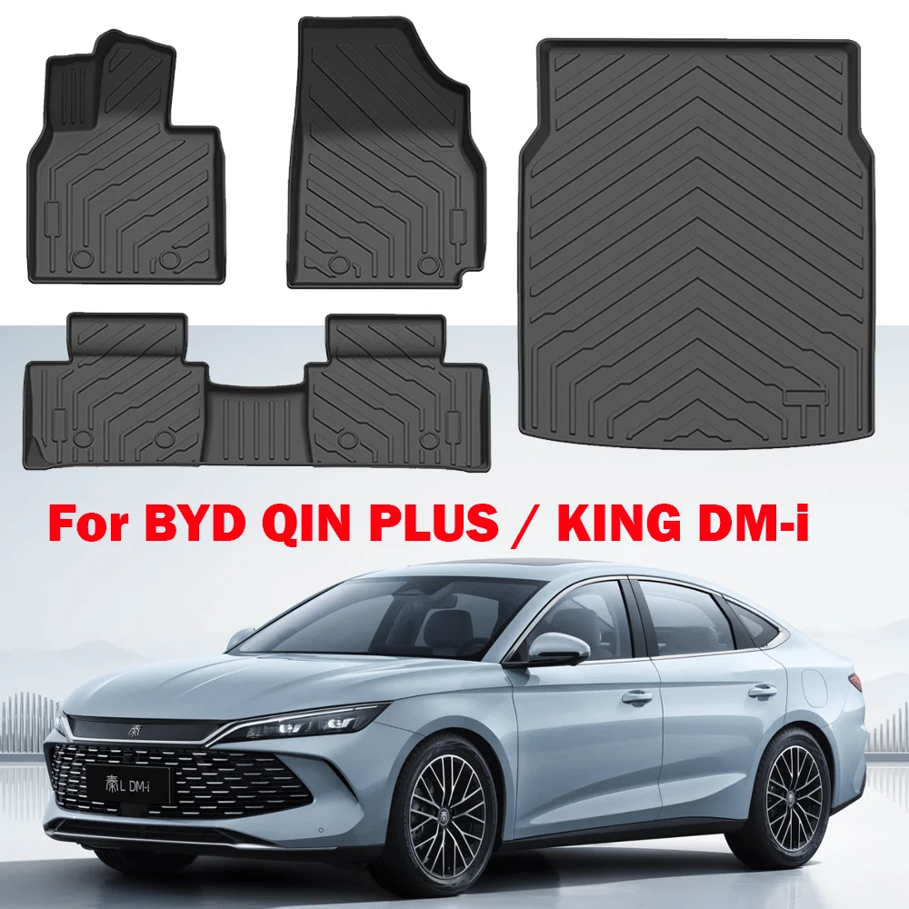 For BYD QIN BYD KING DM-i 2024 2025 Floor Mats Trunk Mats All Weather Waterproof Anti-Slip Front Rear Cargo Liner Foot Pads
For BYD QIN BYD KING DM-i 2024 2025 Floor Mats Trunk Mats All Weather Waterproof Anti-Slip Front Rear Cargo Liner Foot Pads