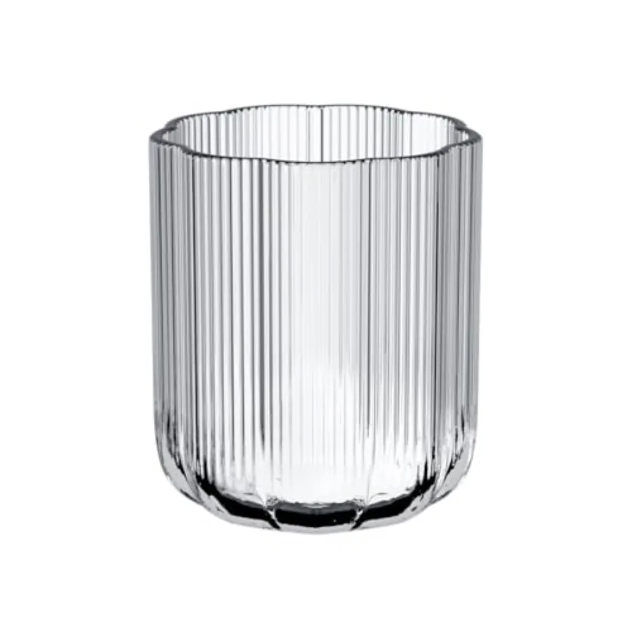 Fleur Vase,,Clear, Dishwasher Safe, Freestanding, Mouth-Blown and Handmade, Flower Vase, Clear Glass
Fleur Vase,,Clear, Dishwasher Safe, Freestanding, Mouth-Blown and Handmade, Flower Vase, Clear Glass