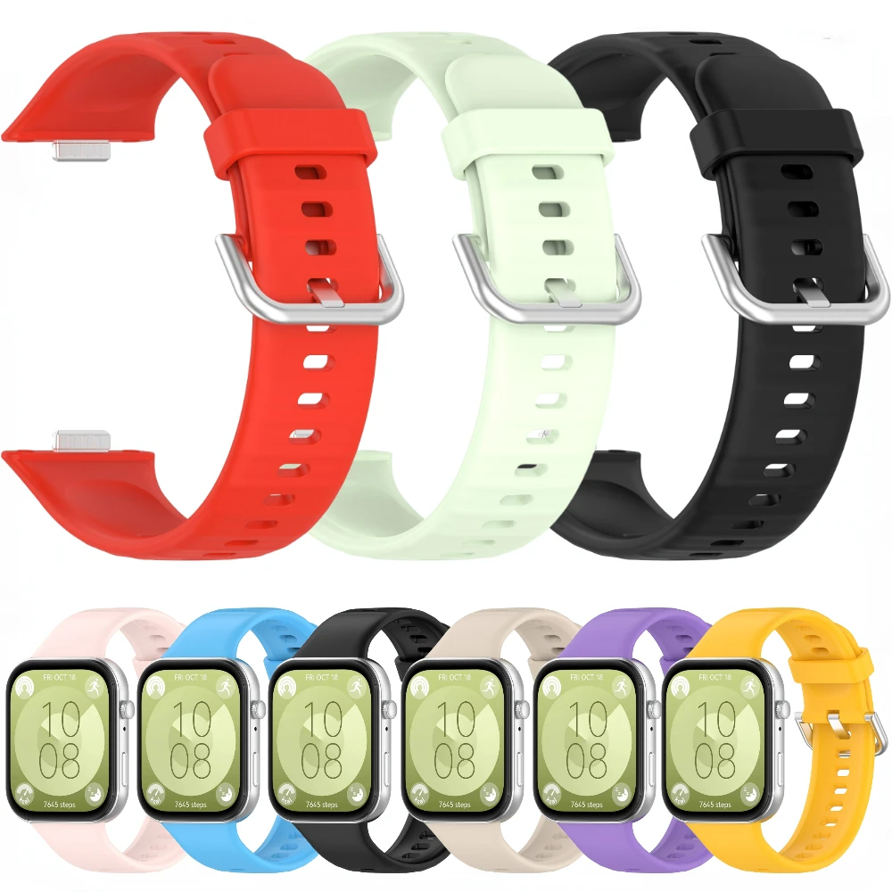Soft Silicone Band for Huawei Watch Fit 3 Original Bracelet Wristband Correa for Huawei Watch Fit 3 Smart Watch Band Accessories
Soft Silicone Band for Huawei Watch Fit 3 Original Bracelet Wristband Correa for Huawei Watch Fit 3 Smart Watch Band Accessories