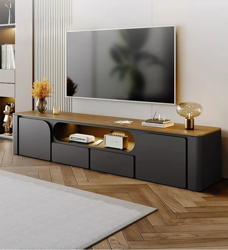 LTT solid wood TV cabinet living room household small apartment modern simple TV cabinet coffee table combination
LTT solid wood TV cabinet living room household small apartment modern simple TV cabinet coffee table combination
