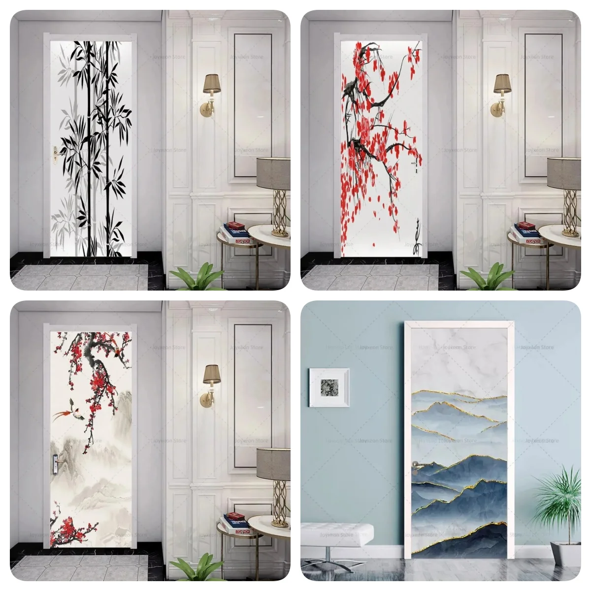 Chinese Ink Bamboo Door Stickers Self Adhesive Waterproof Anti Scratch Door Decals for Home Living Room Wardrobe Closet Decor
Chinese Ink Bamboo Door Stickers Self Adhesive Waterproof Anti Scratch Door Decals for Home Living Room Wardrobe Closet Decor