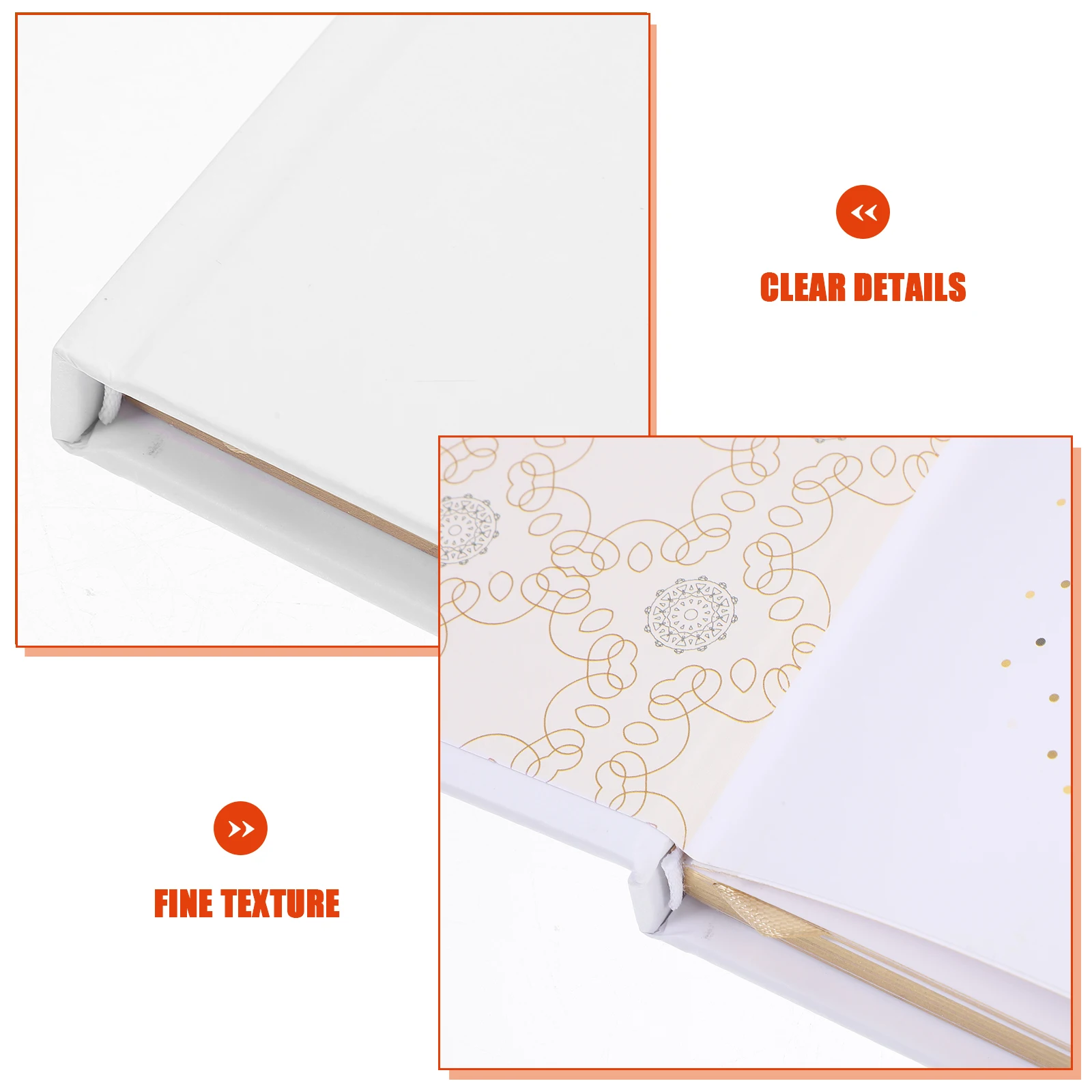 1 Set Guest Book Wedding Elegant Decorative Sign-In Book For Party Bridal Shower Wedding Supplies Signature Scrapbook Album
1 Set Guest Book Wedding Elegant Decorative Sign-In Book For Party Bridal Shower Wedding Supplies Signature Scrapbook Album