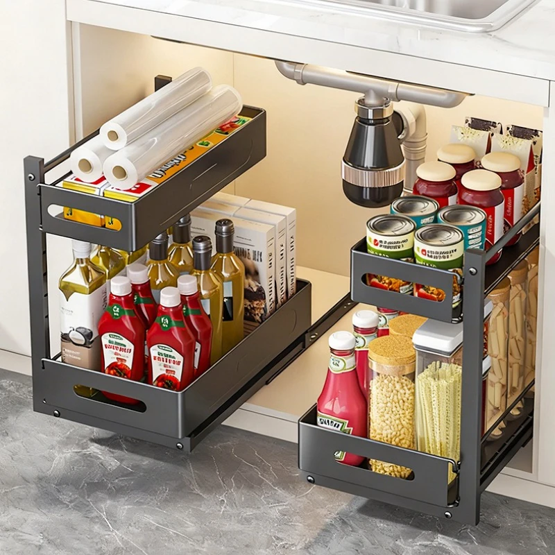 Firm Kitchen Under Sink Shelf Cabinet Drawer Basket Adjustable Bathroom Washstand Under Cabinet Storage Rack
Firm Kitchen Under Sink Shelf Cabinet Drawer Basket Adjustable Bathroom Washstand Under Cabinet Storage Rack
